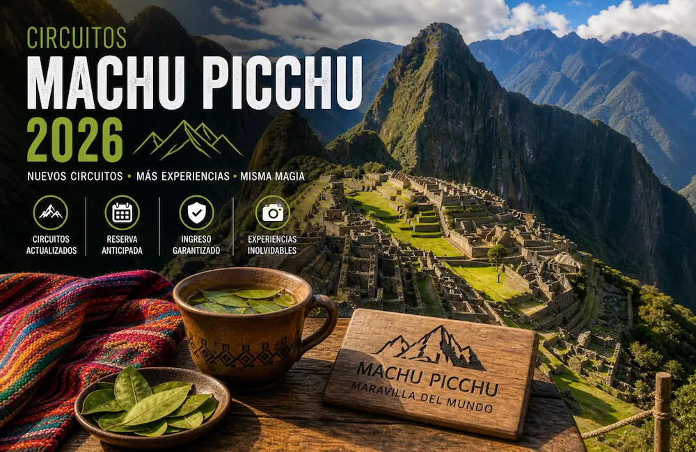 Guía circuitos Machu Picchu 2026
